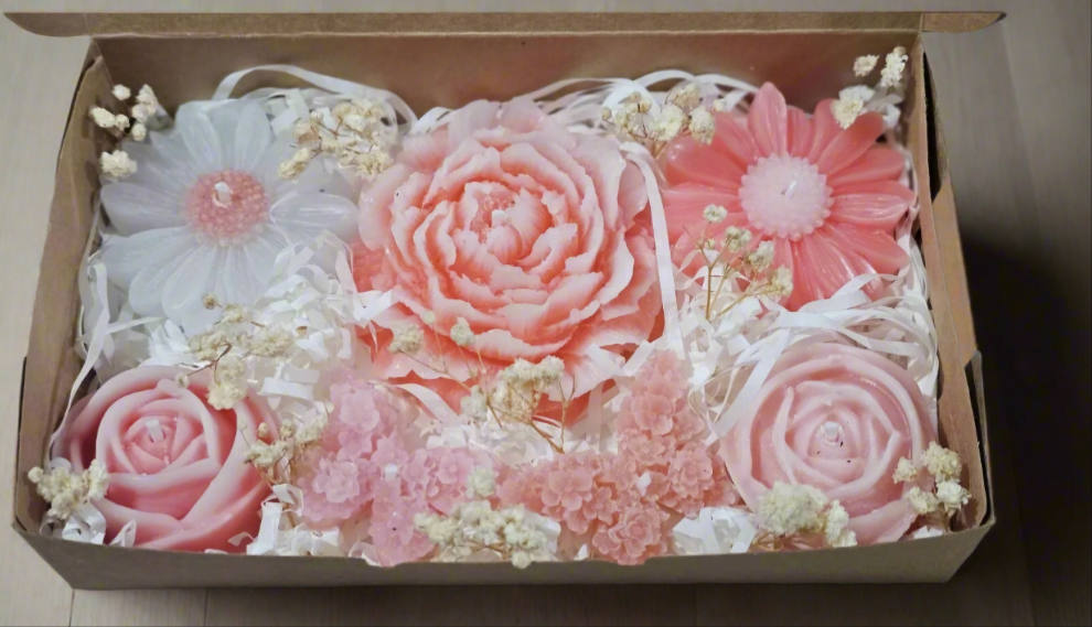 Floral Candle Box