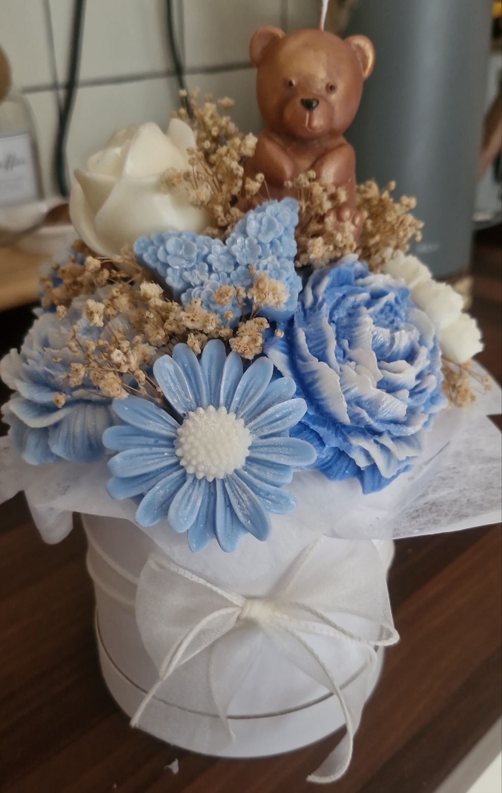 Forever Flower Candle Bouquet
