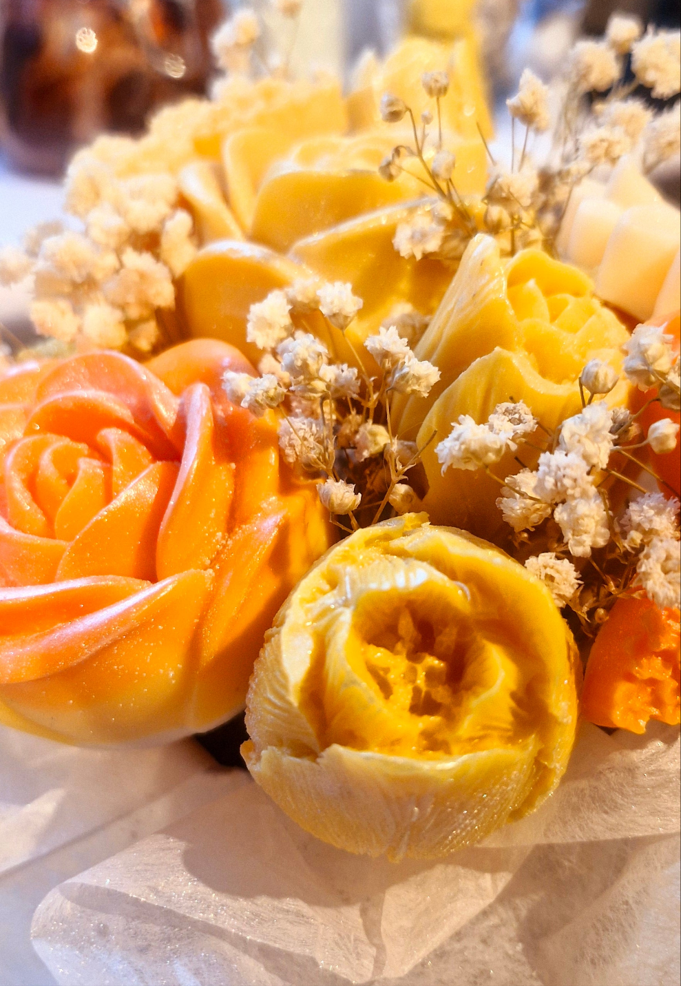 Forever Flower Candle Bouquet