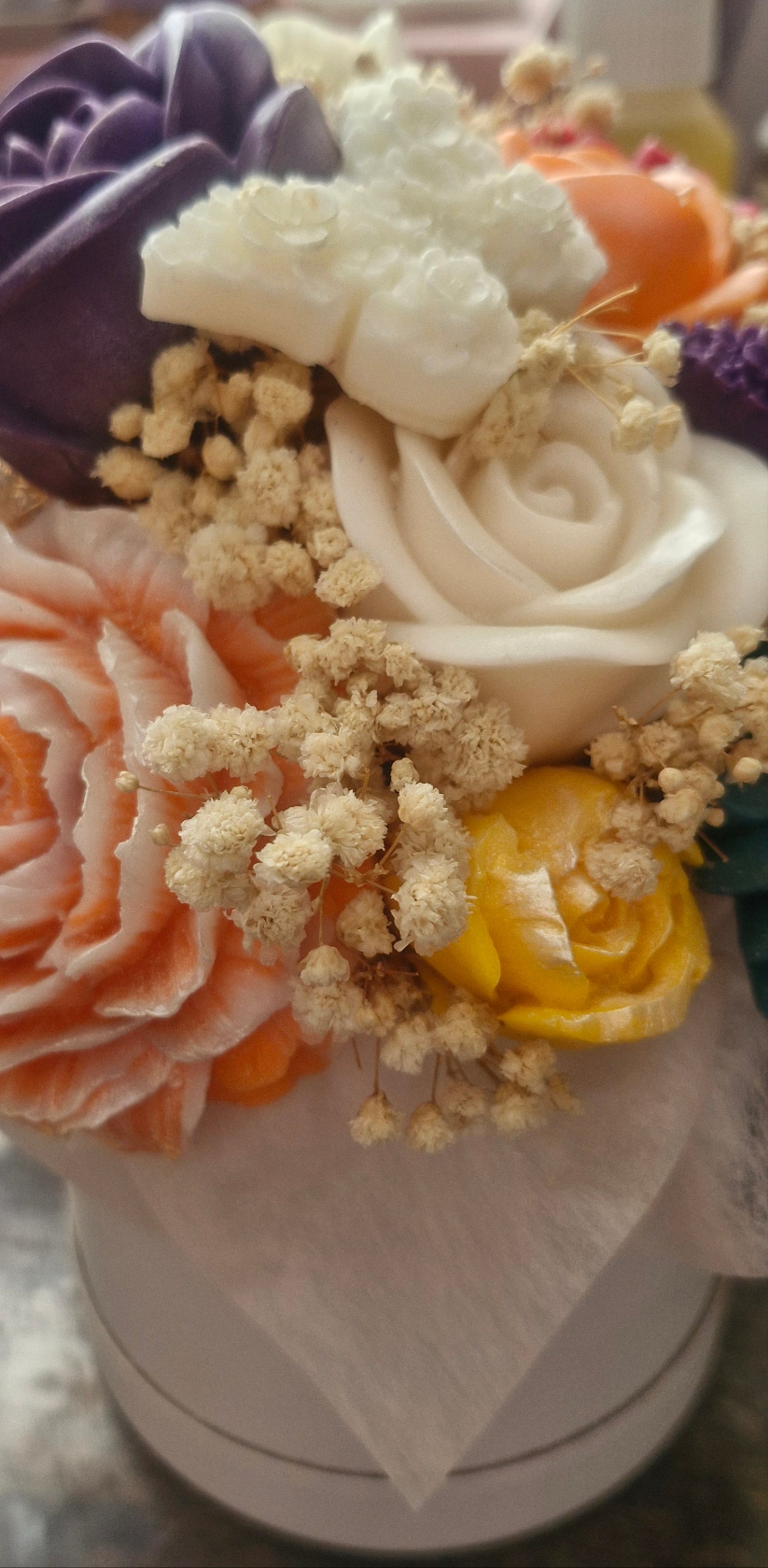 Forever Flower Candle Bouquet