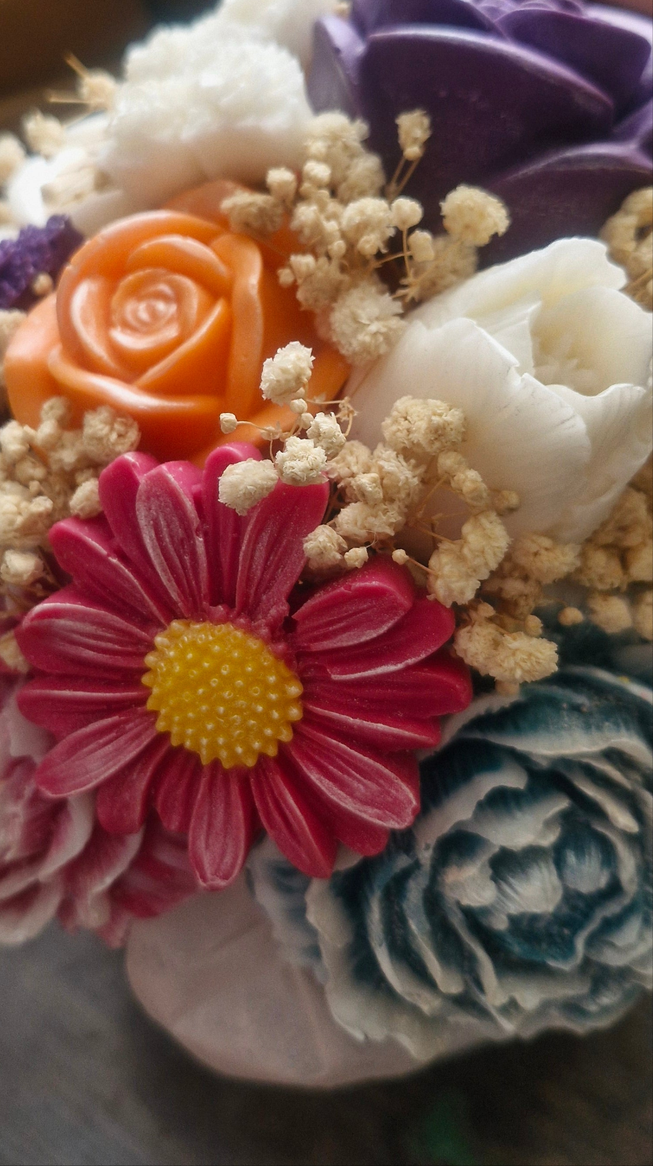 Forever Flower Candle Bouquet