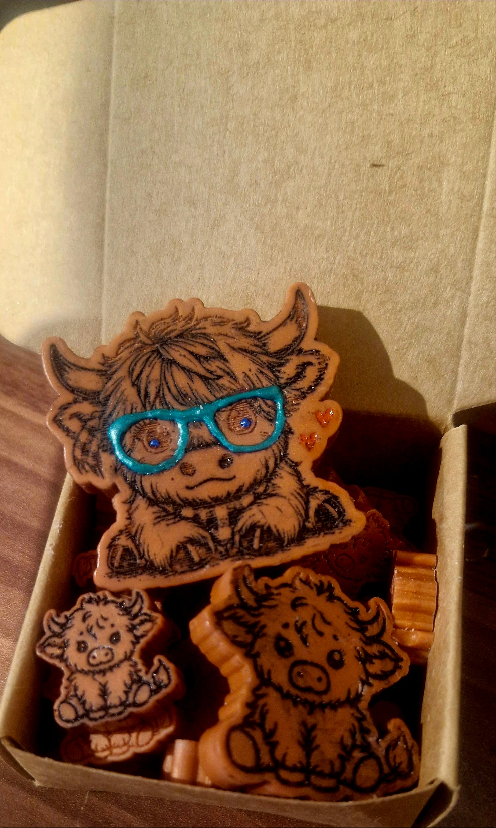 Geek Highland Cow mini Melts