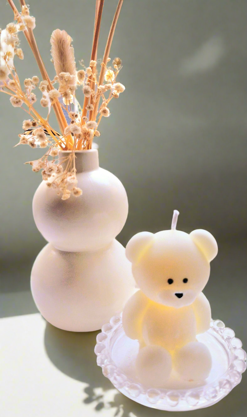 Teddy Bear Candle
