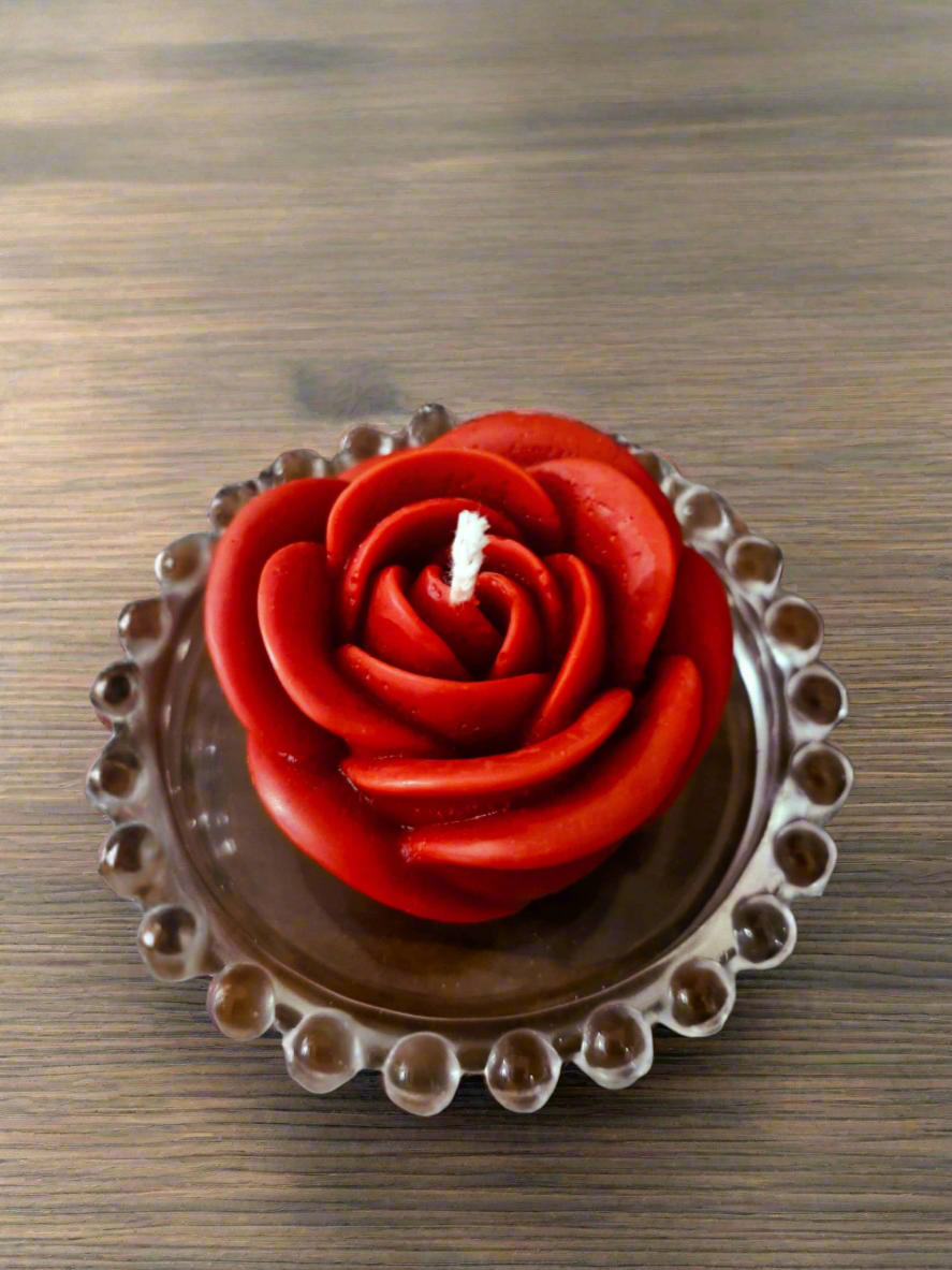 Rose Candle