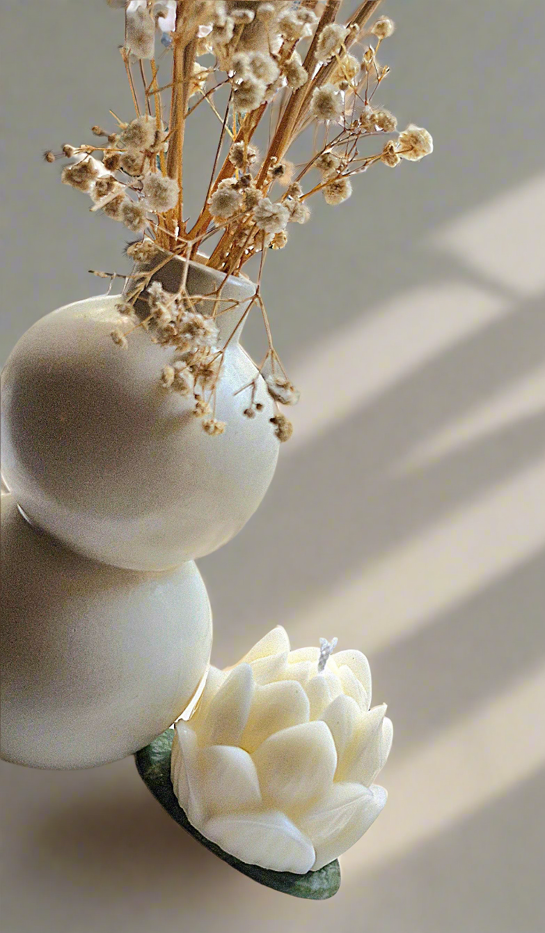Lotus Flower Candle