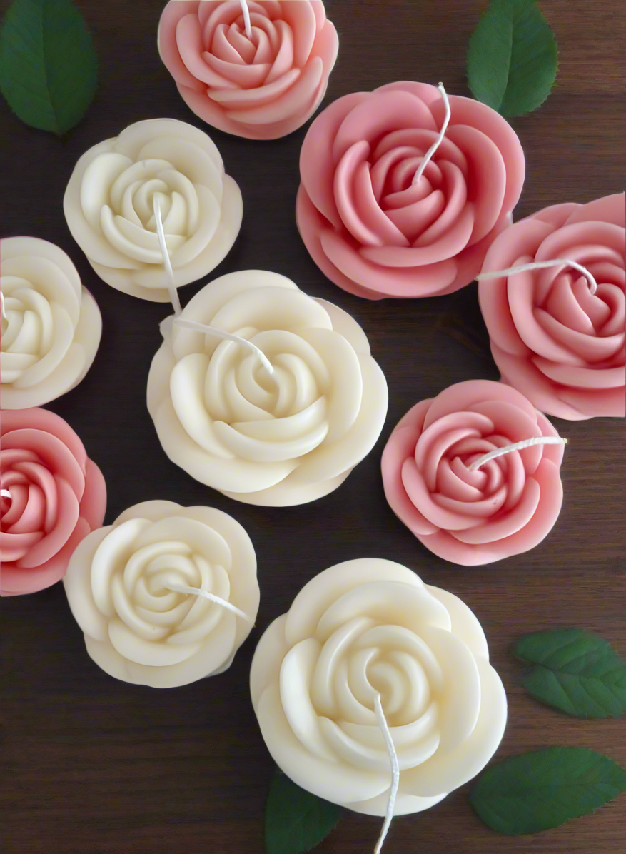 Rose Candle