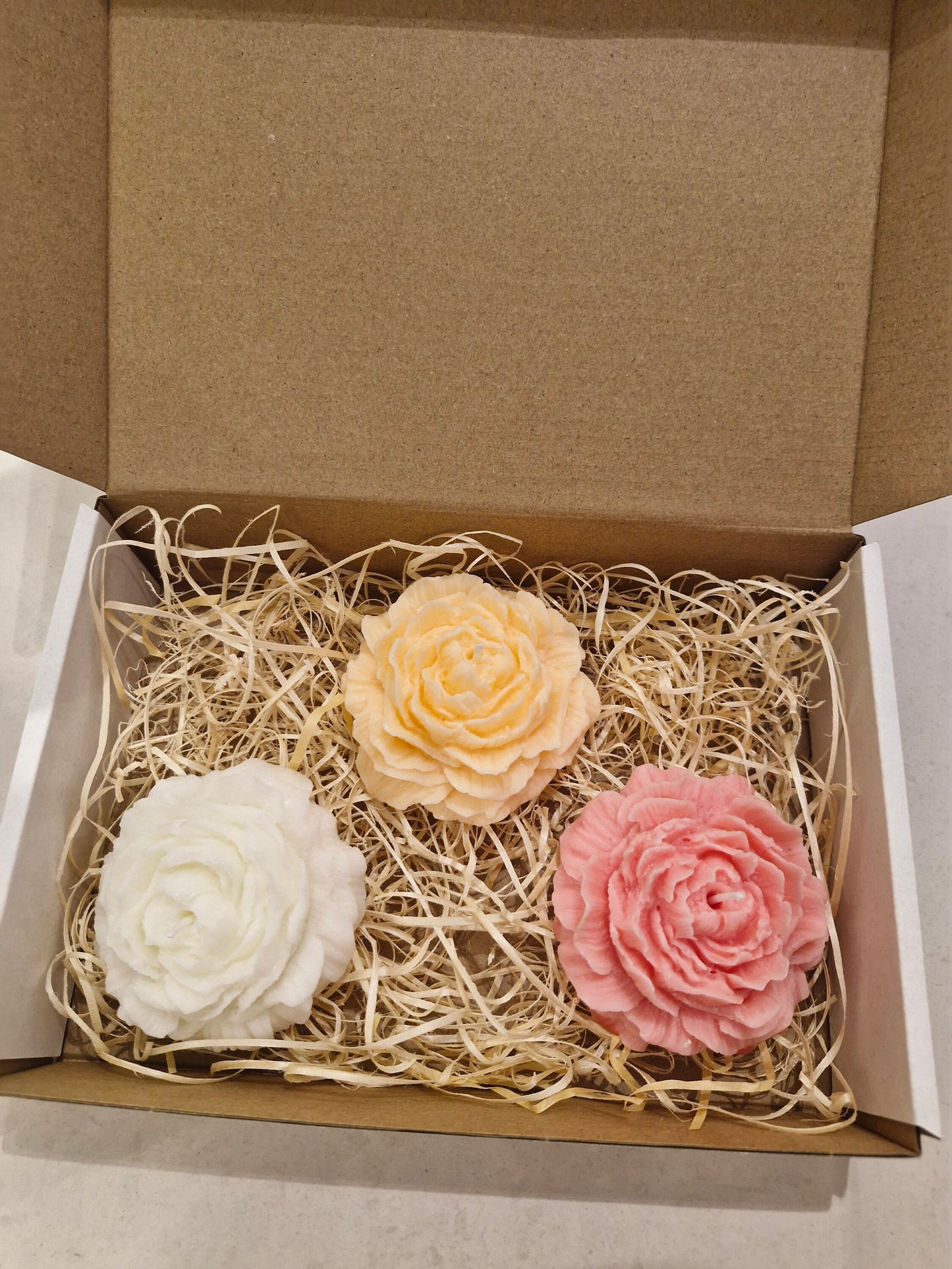 Peony Candle (3pc)