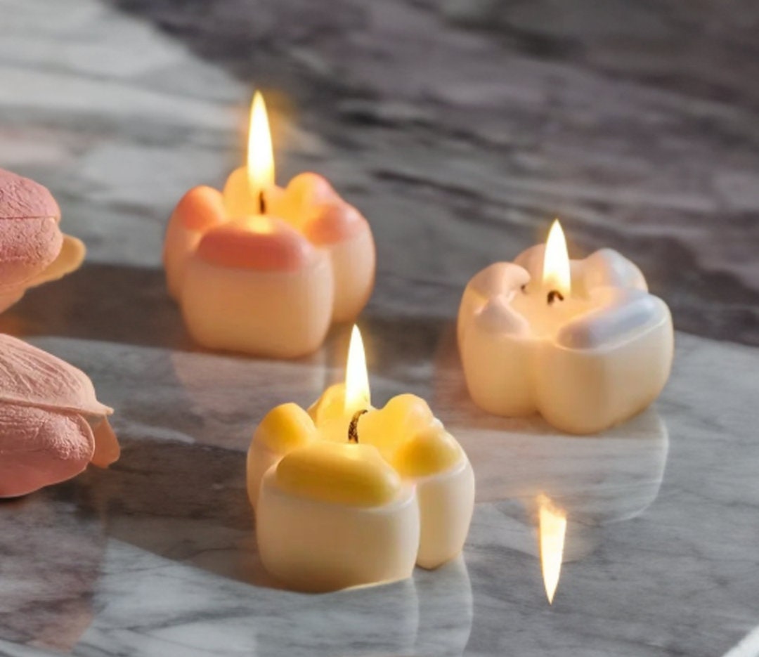 Paw Print (3pc) Candle