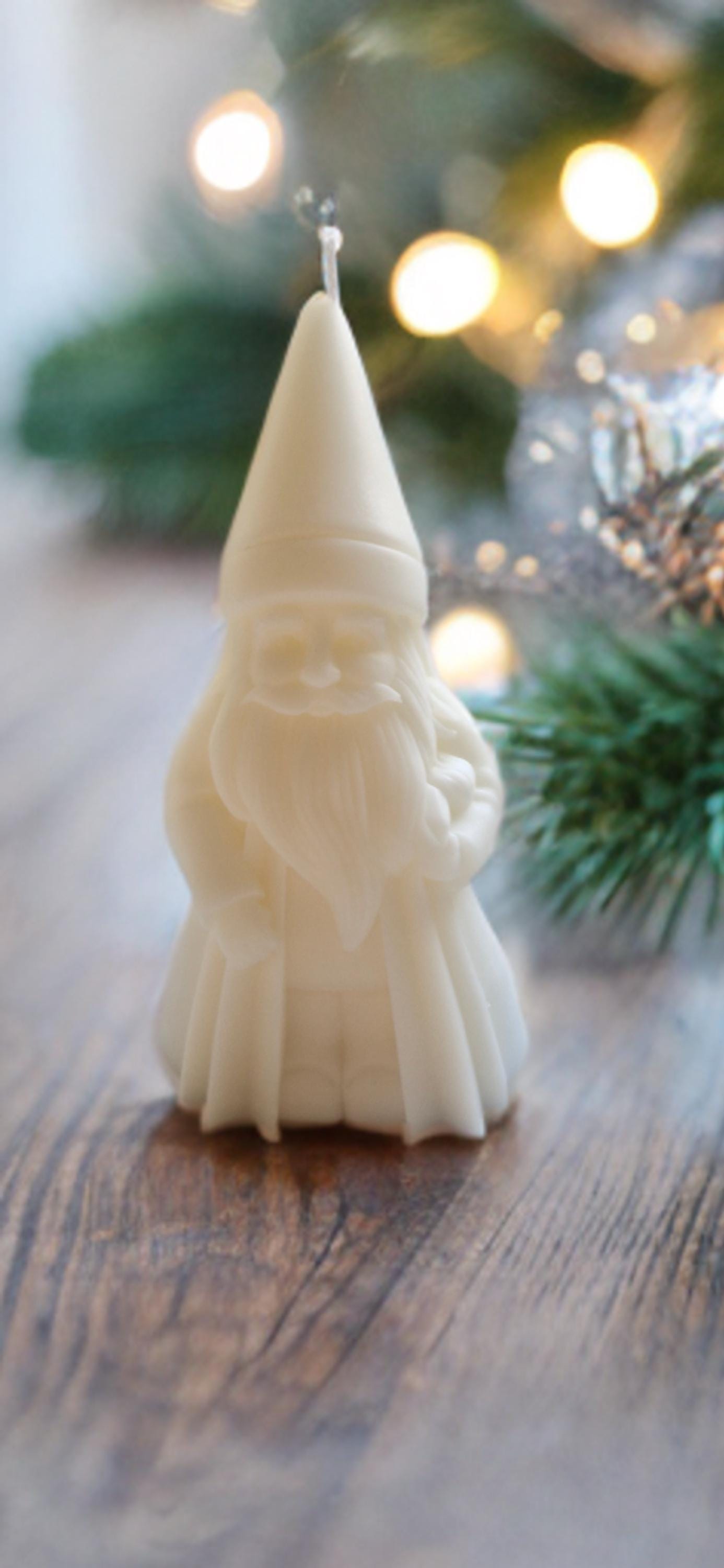 Santa Clause candle