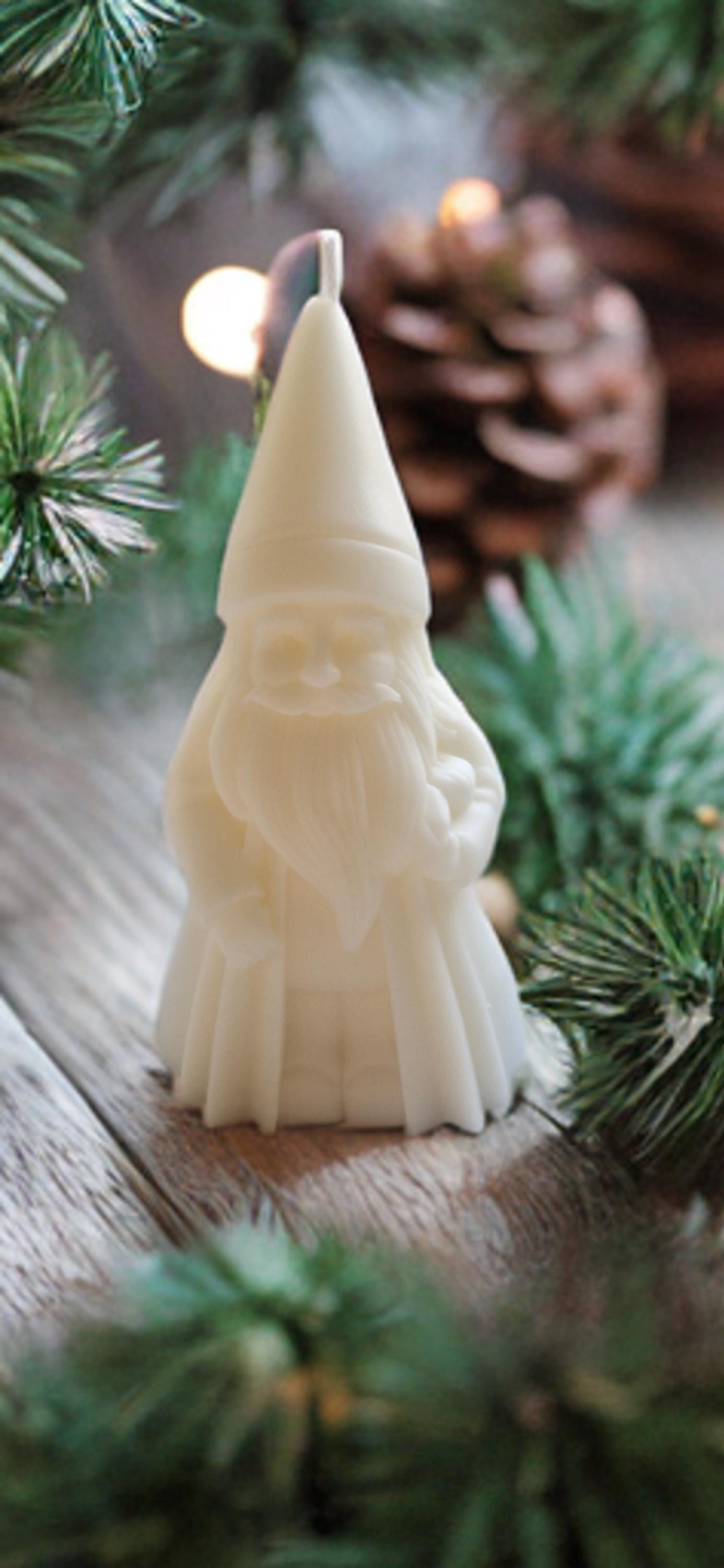 Santa Clause candle