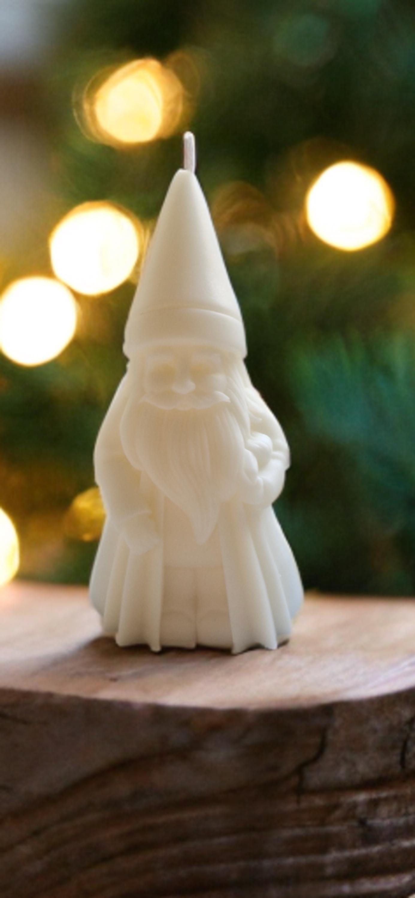 Santa Clause candle