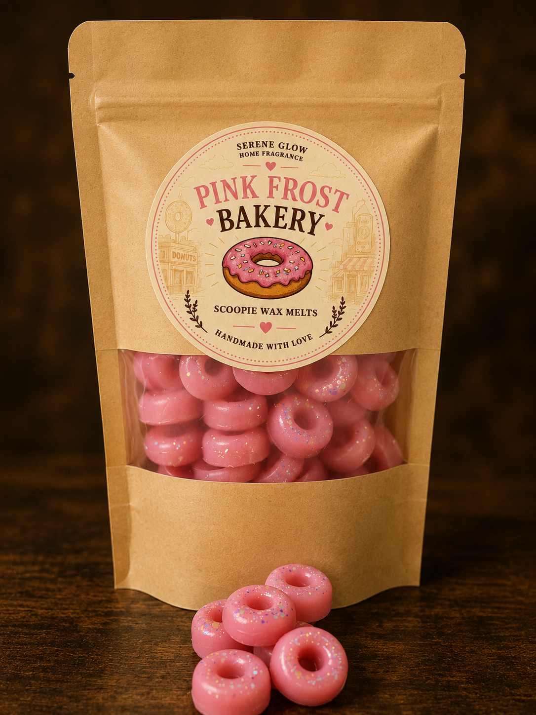 Pink Frost Bakery – Doughnut Wax Melts | Choose Your Fragrance