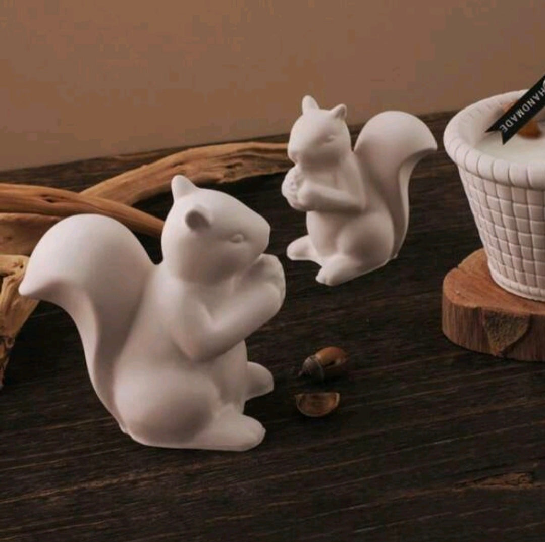 Squirrel Candle