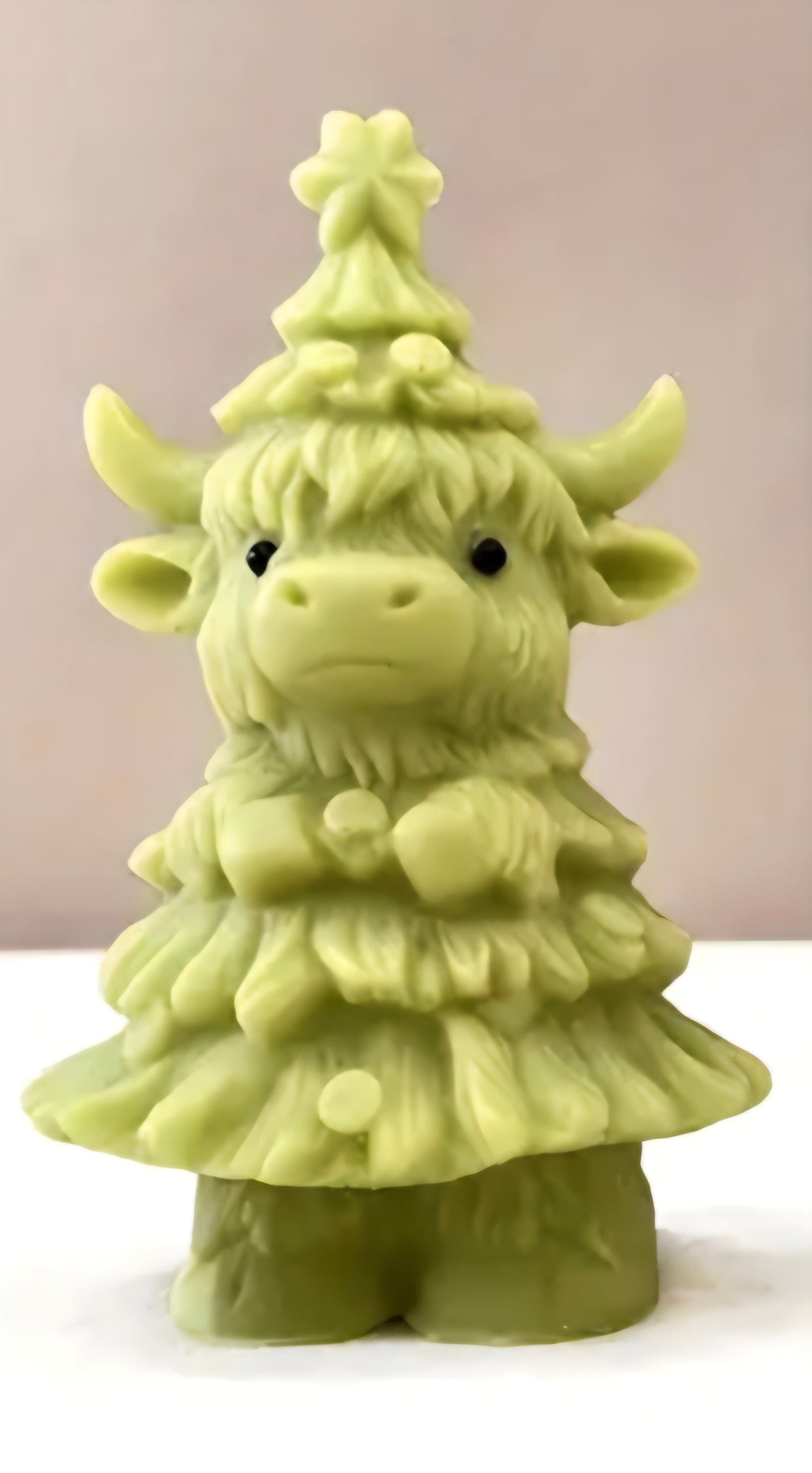 Festive Highland Cow