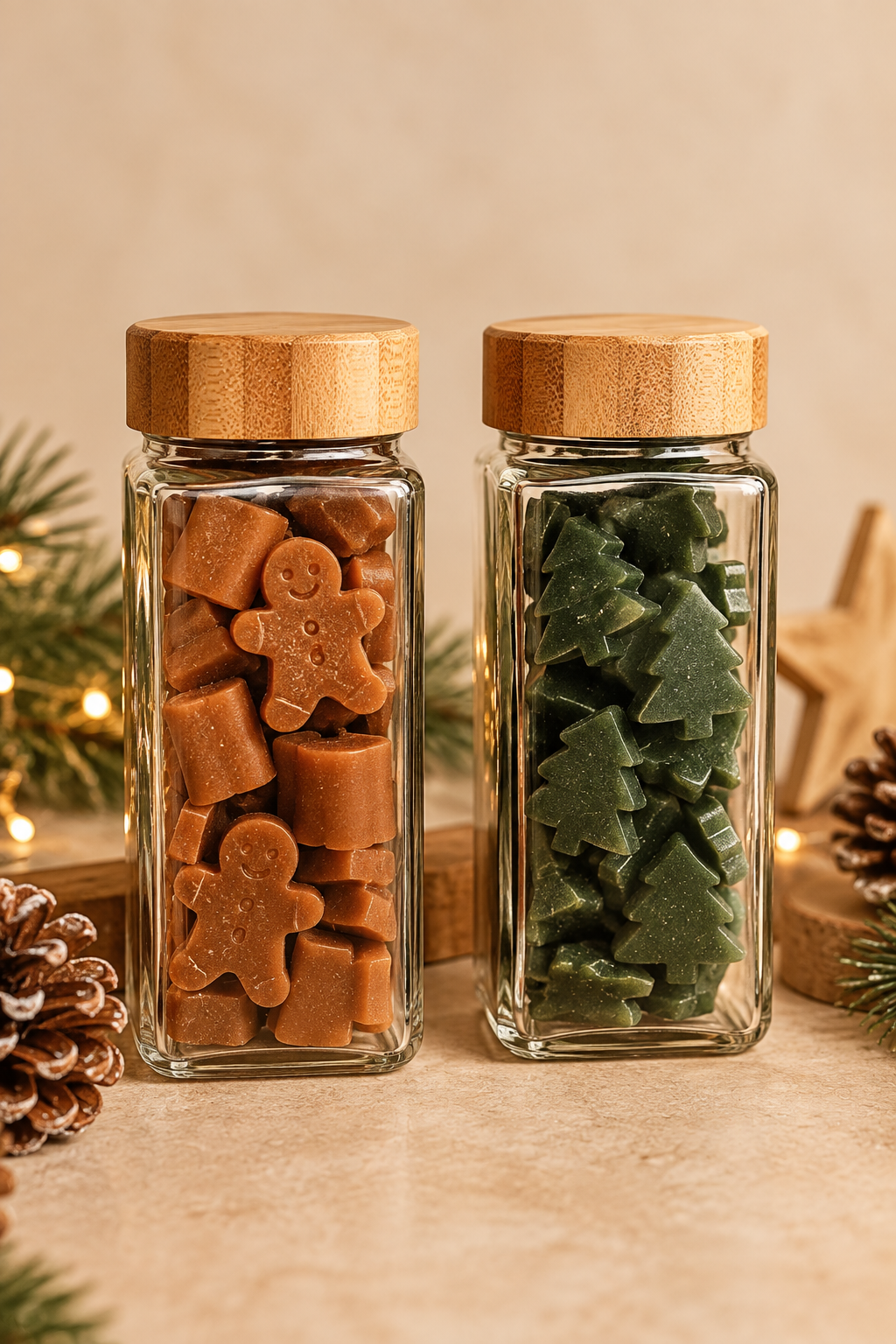 Christmas Stocking Filler Wax Melts – Glass Jar