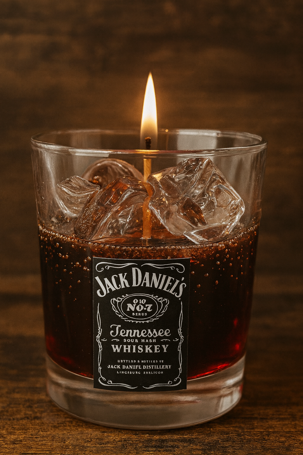 Whisky candle