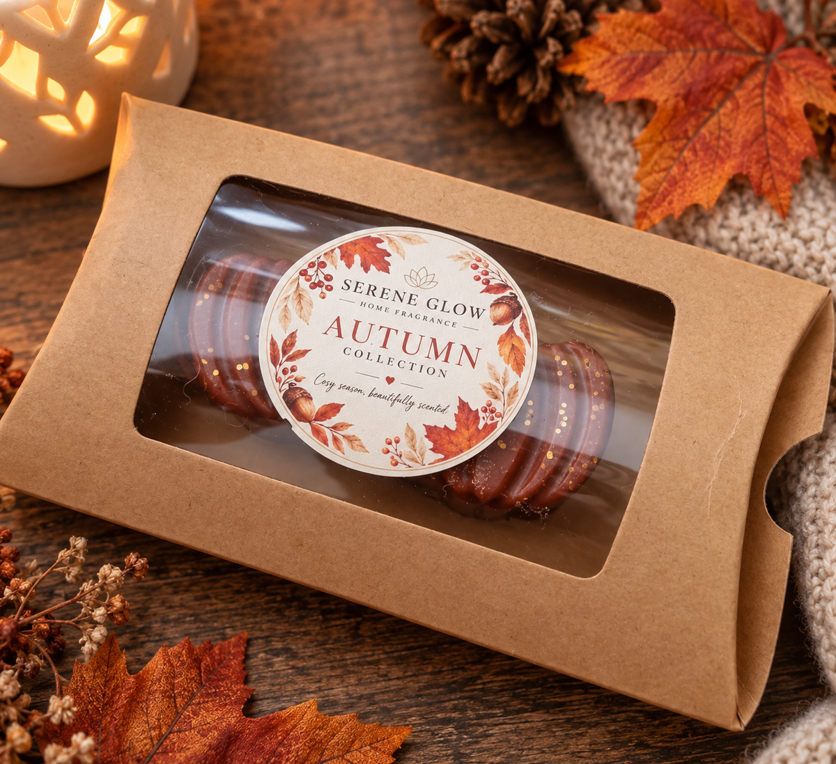 Autumn Pumpkin Wax Melt Duo