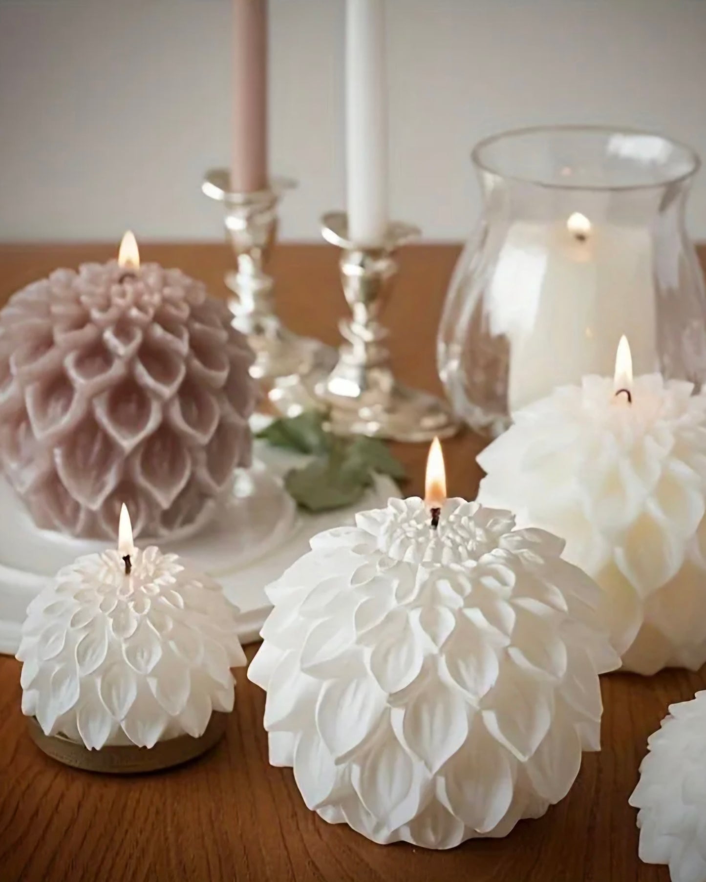 Lotus Petal Ball candle