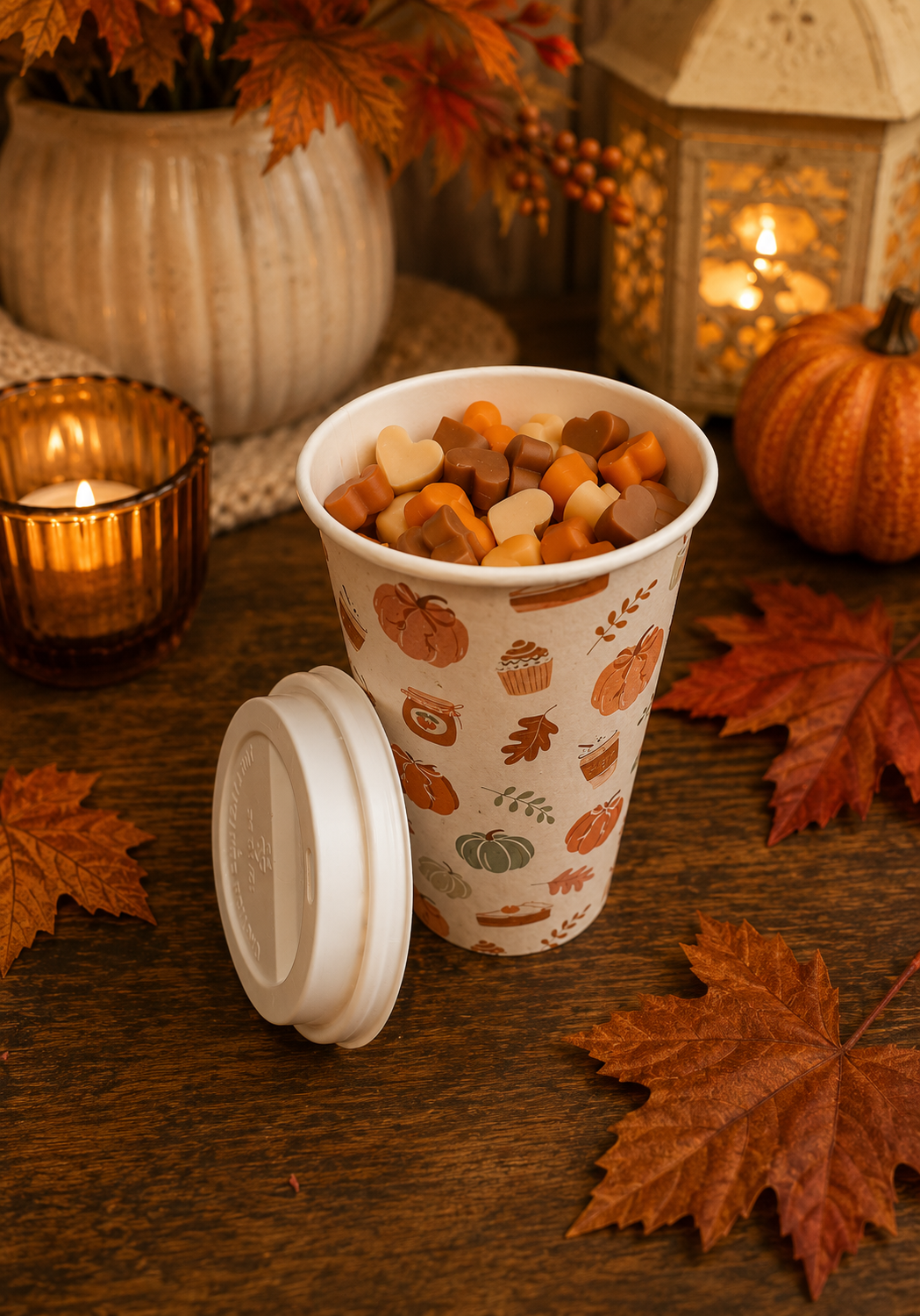 Autumn Coffee Cup Scoopies