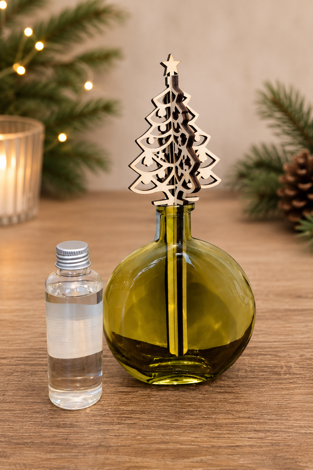 Christmas Tree Reed Diffuser – Festive Home Fragrance