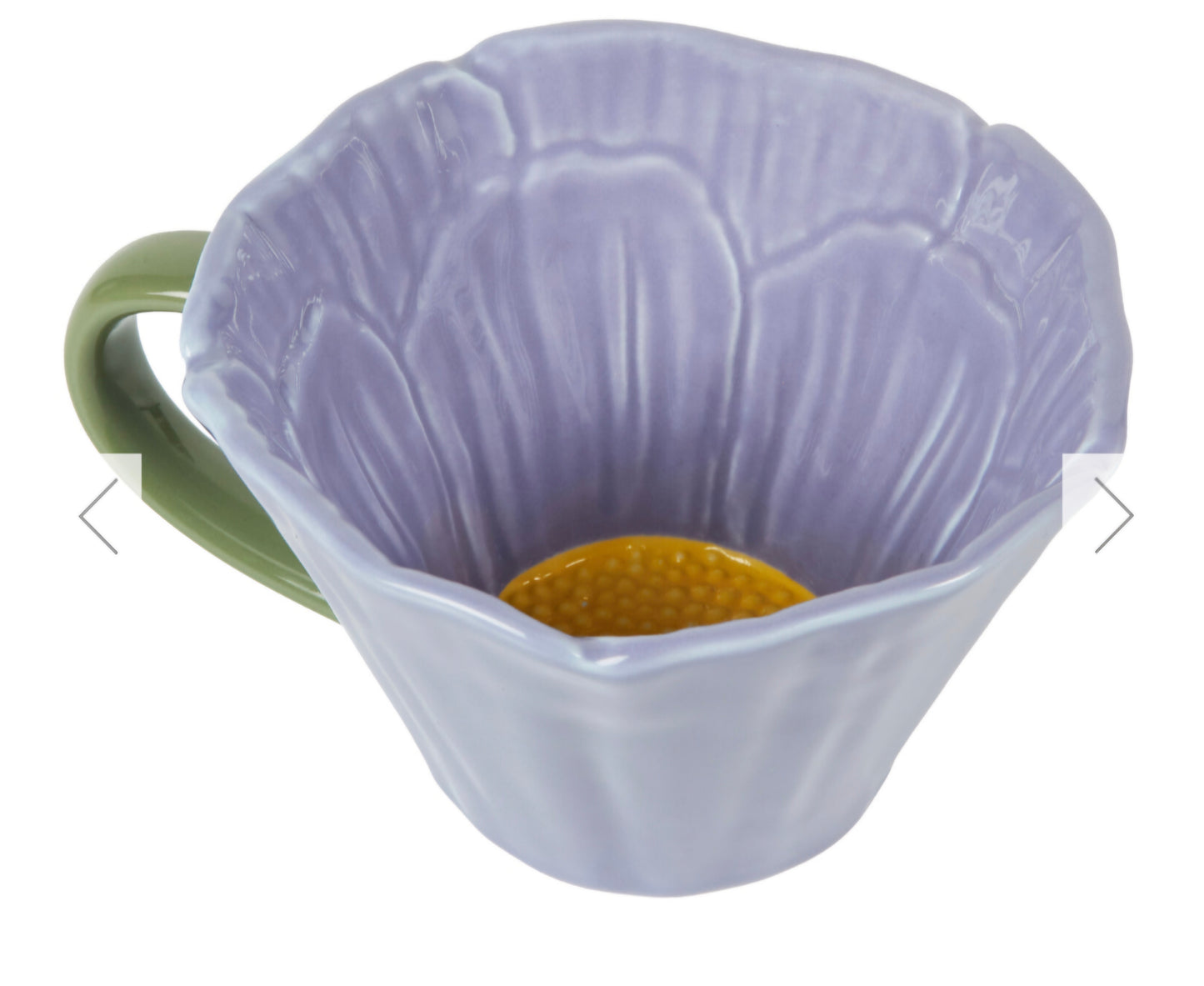 Flower mug candle