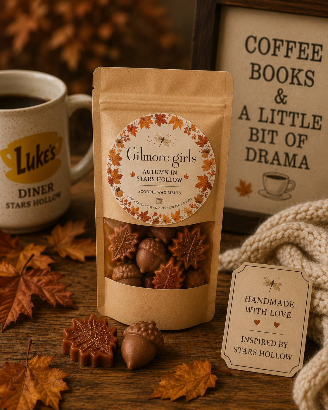 Autumn in Stars Hollow Wax Melts | Falling Leaves | 100g