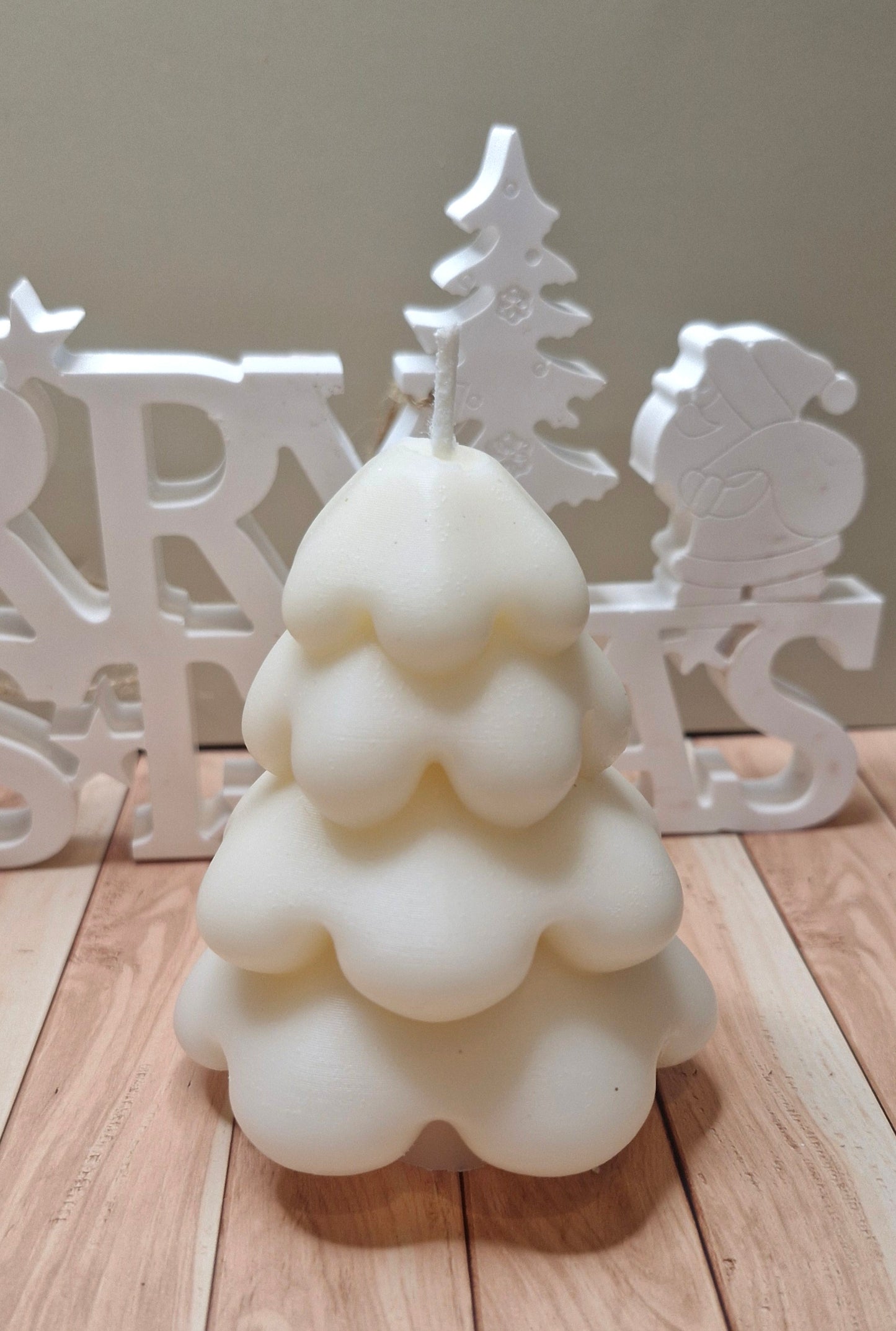 Winter Tree Candle
