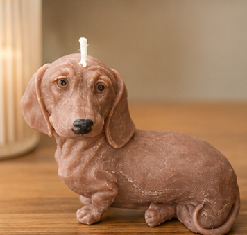 Dachshund Candle – Cute Sausage Dog Gift