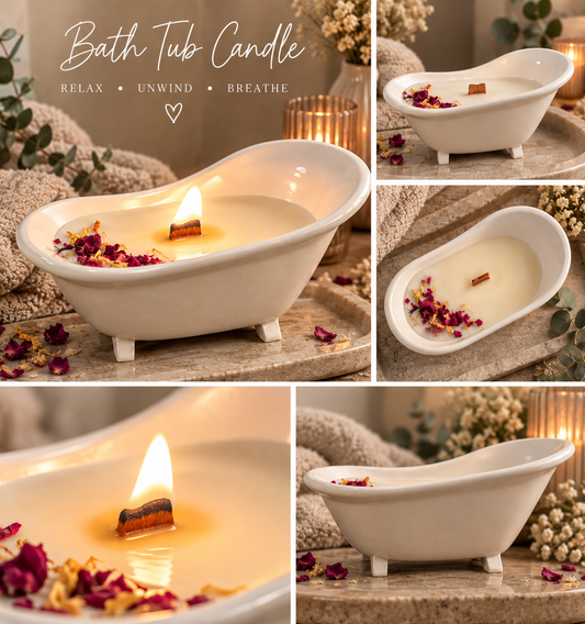 Bath Tub Candle