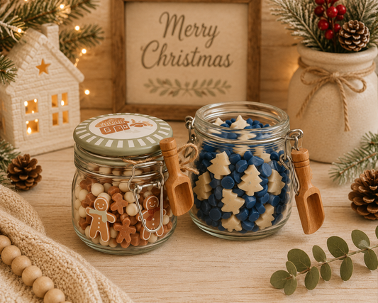 Christmas Scoopie Wax Melts Jar – Festive Scented Wax Melts