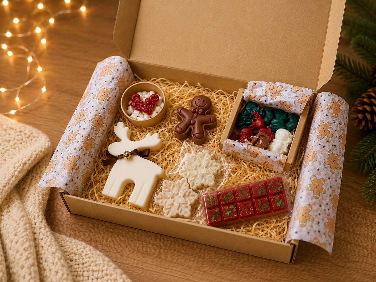 Christmas Candle & Wax Melt Gift Set