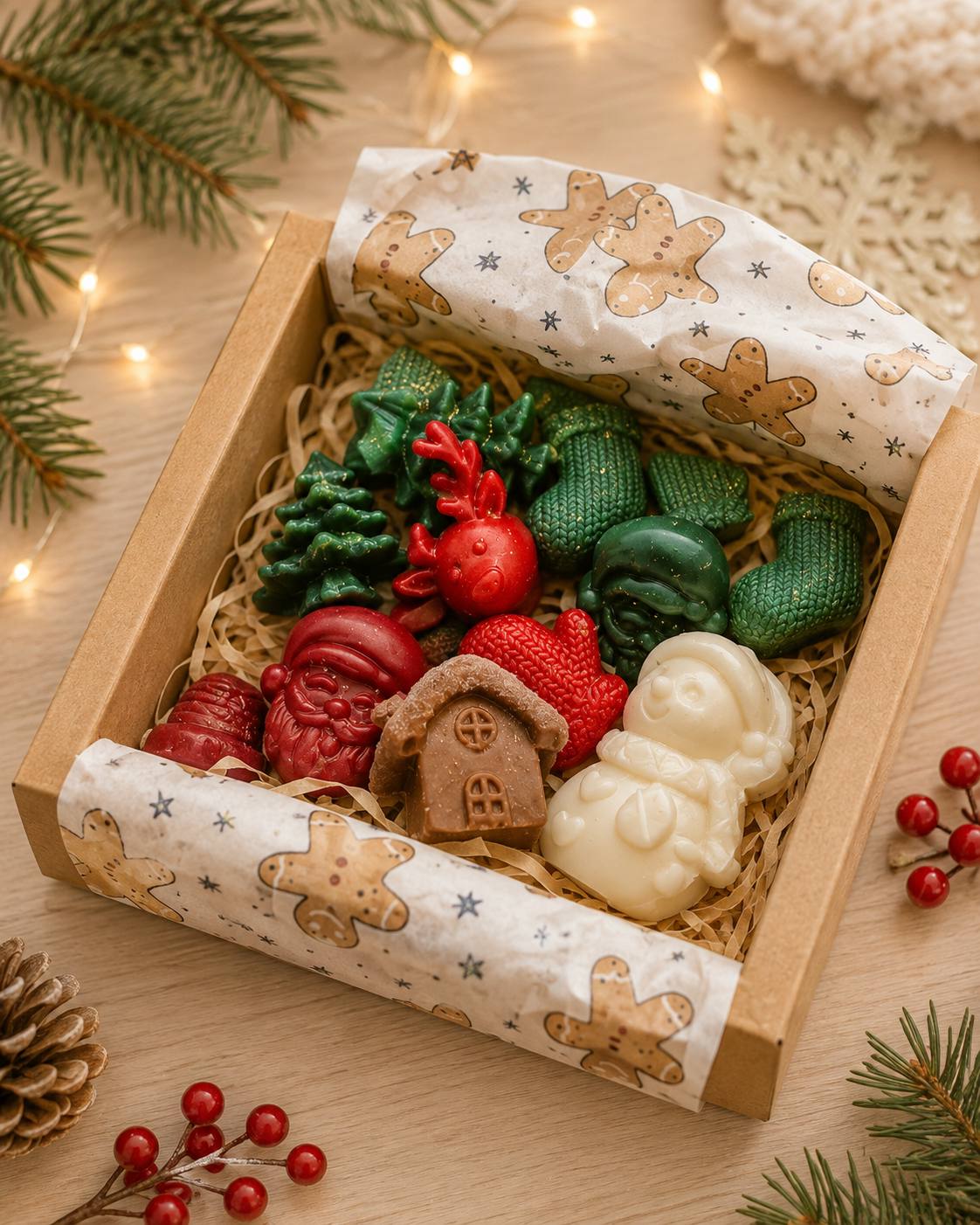 Christmas Character Wax Melt Selection Box