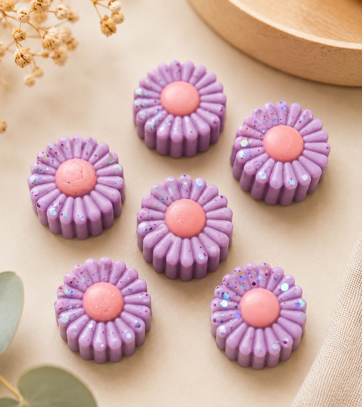 6 Daisy melts