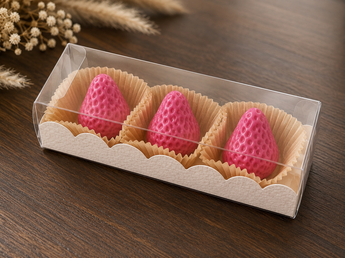 🍓 Strawberry Wax Melt Trio