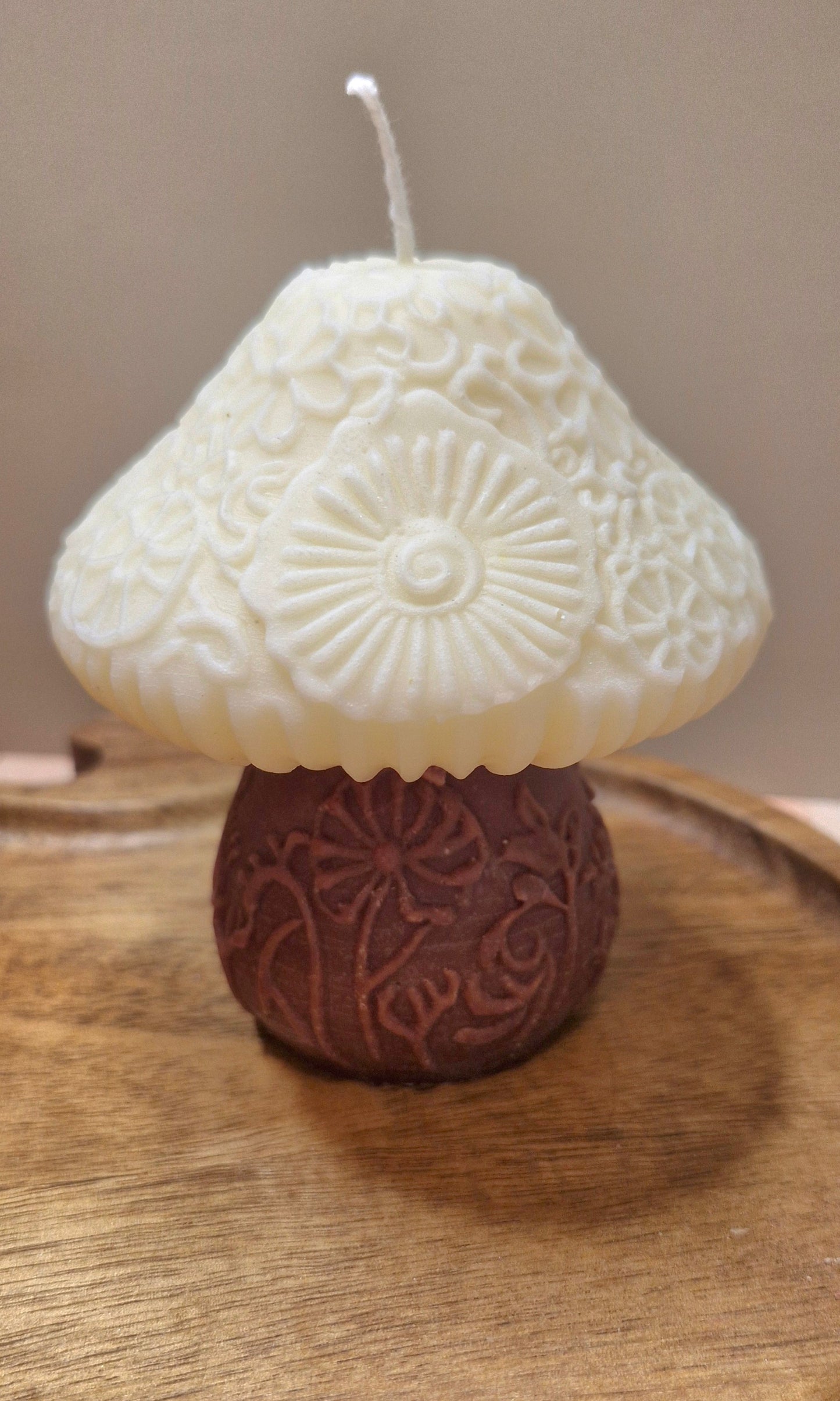 Enchanted Mushroom Candle