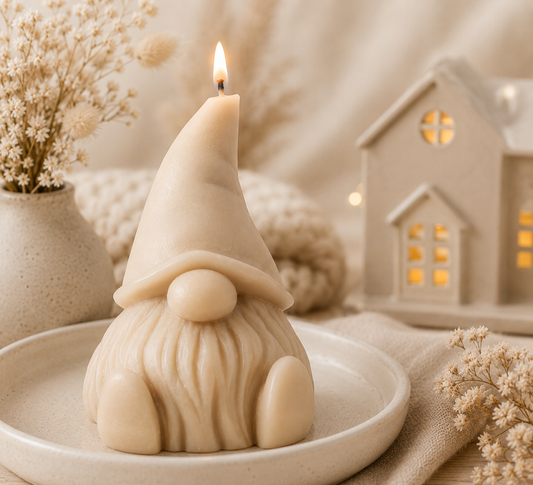 Handmade Gonk Candle | Scented Decorative Candle