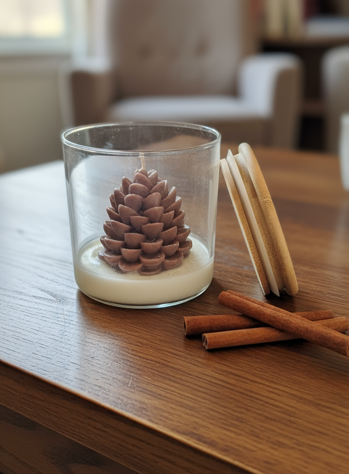Pine Cone candle