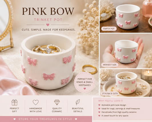Bow Trinket Pot
