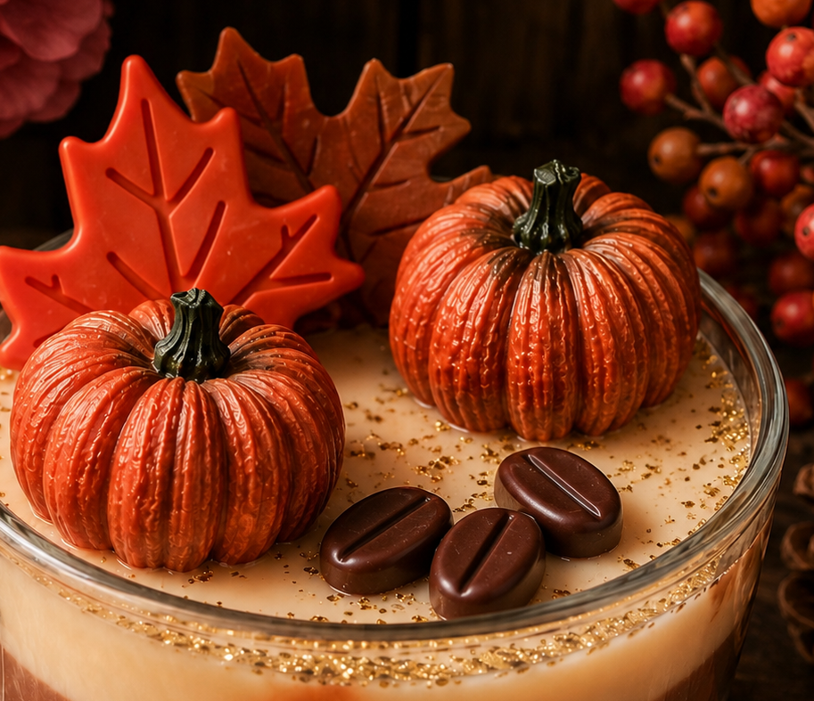 Pumpkin Spice Latte Mug Candle | Handmade Coffee Candle | Serene Glow Home Fragrance