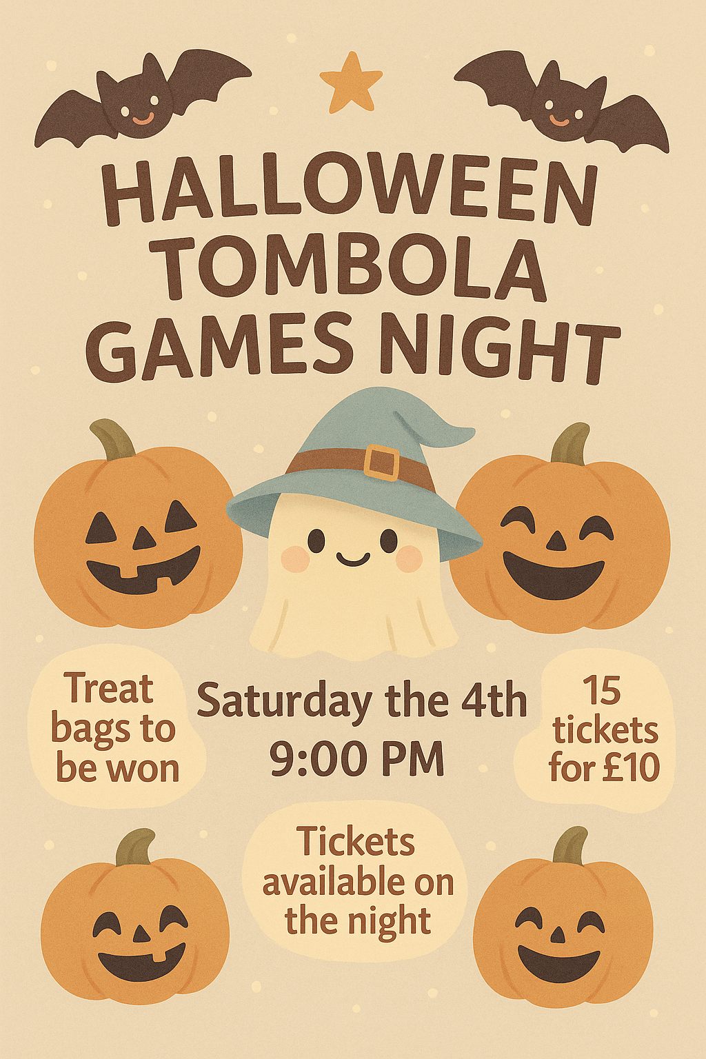 15 Spooky Tickets