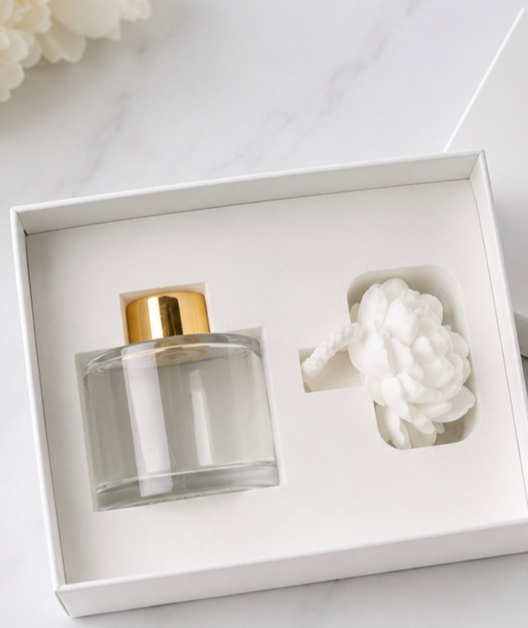 Peony Bloom Reed Diffuser 100ml | Luxury Flower Diffuser | Serene Glow