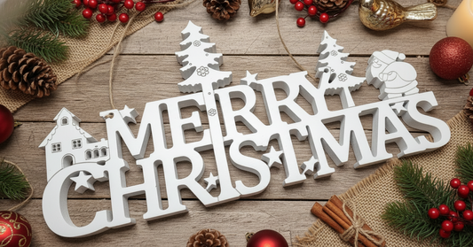 The Merry Christmas Sign