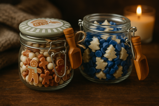 Christmas Scoopie  Jar