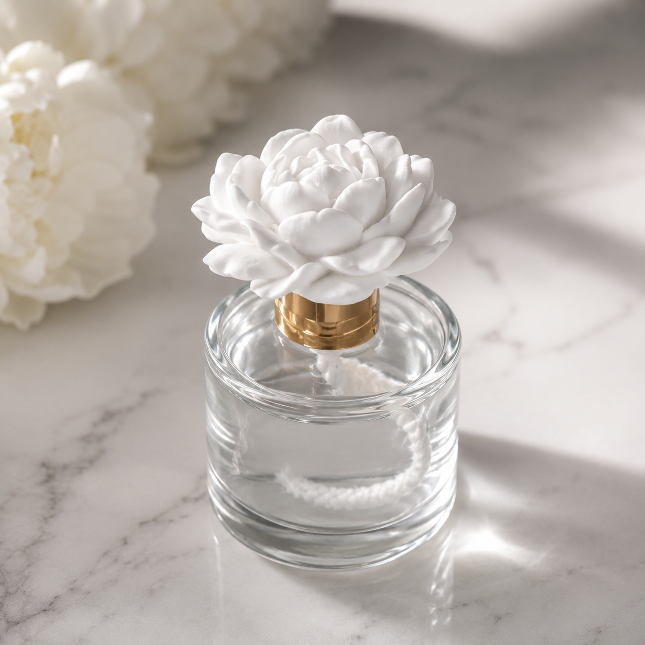 Peony Bloom Reed Diffuser 100ml | Luxury Flower Diffuser | Serene Glow