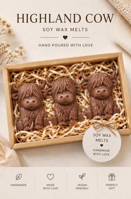Highland cow melt box