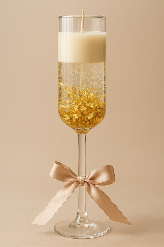 Champagne Candle