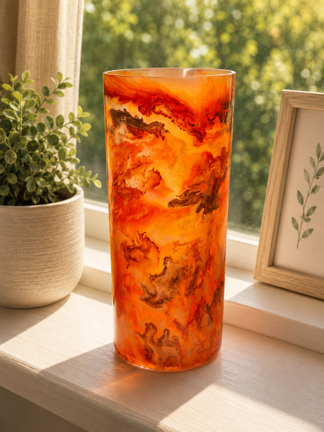 Large Resin Vase