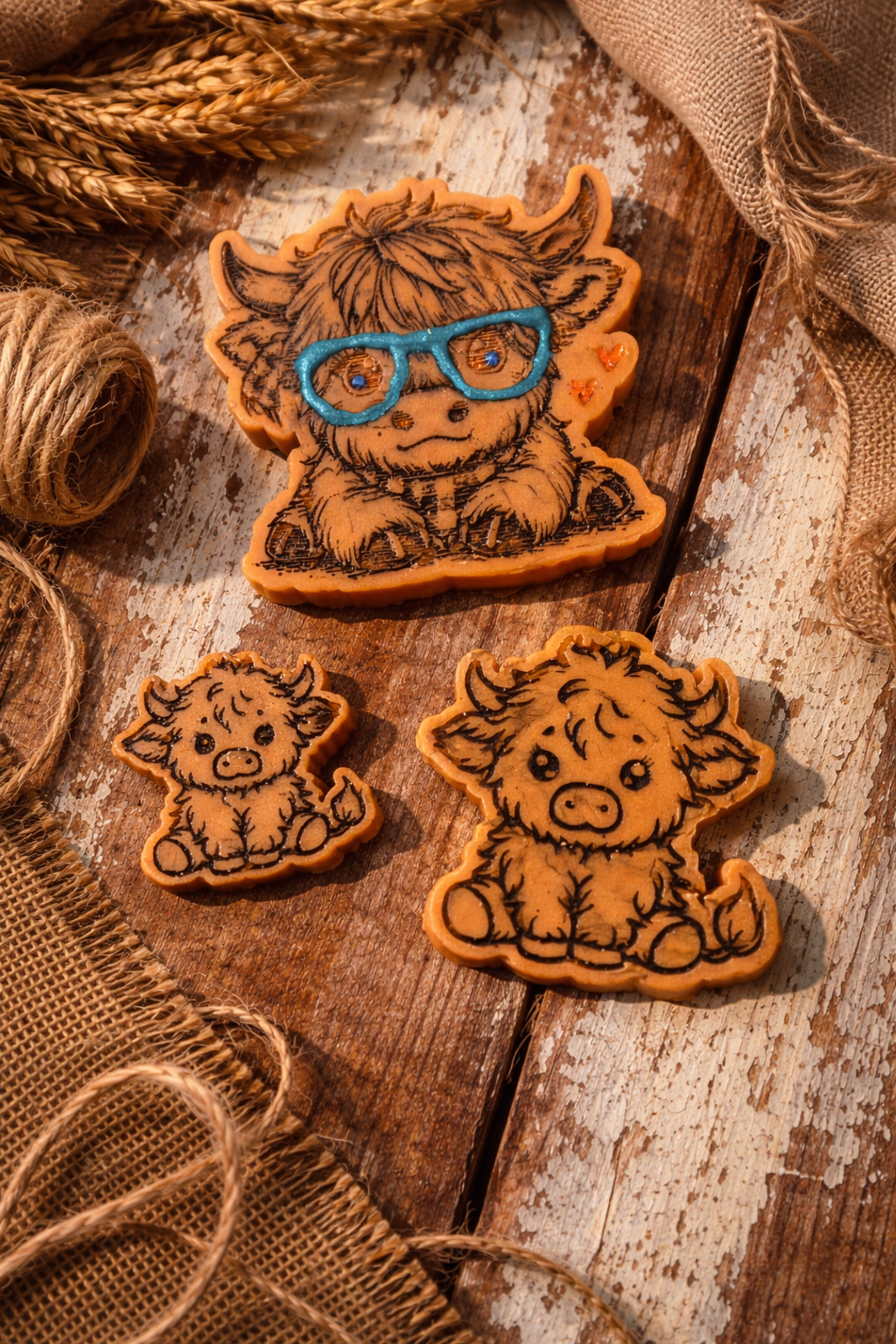 Geek Highland Cow mini Melts