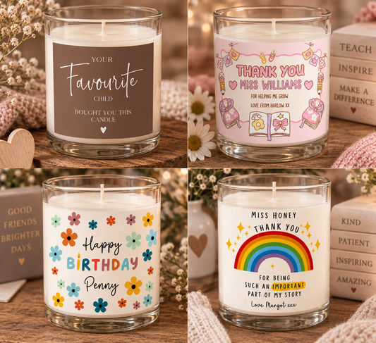 Personlised Candle