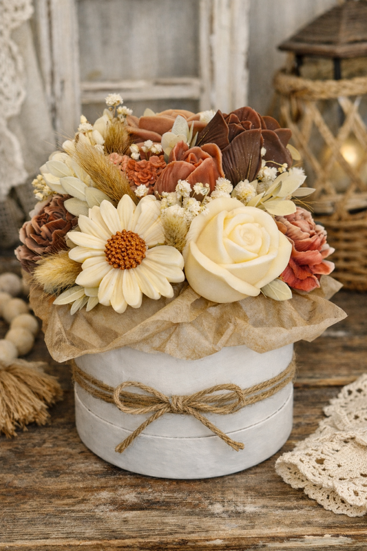 Forever Flower Candle Bouquet